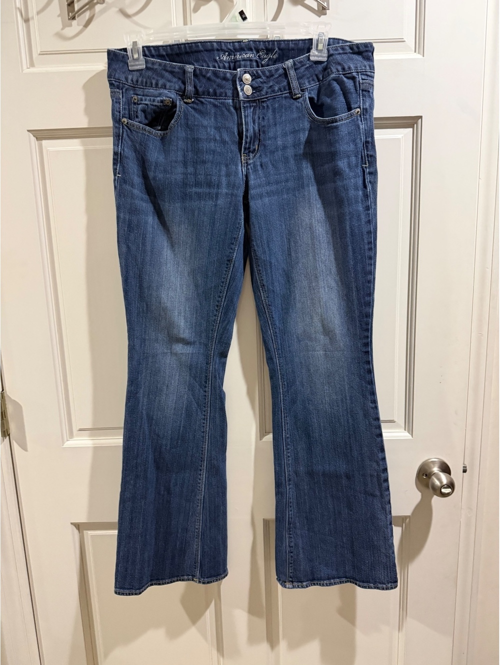American Eagle Artist Women's Blue Denim Bootcut Jeans Size XL